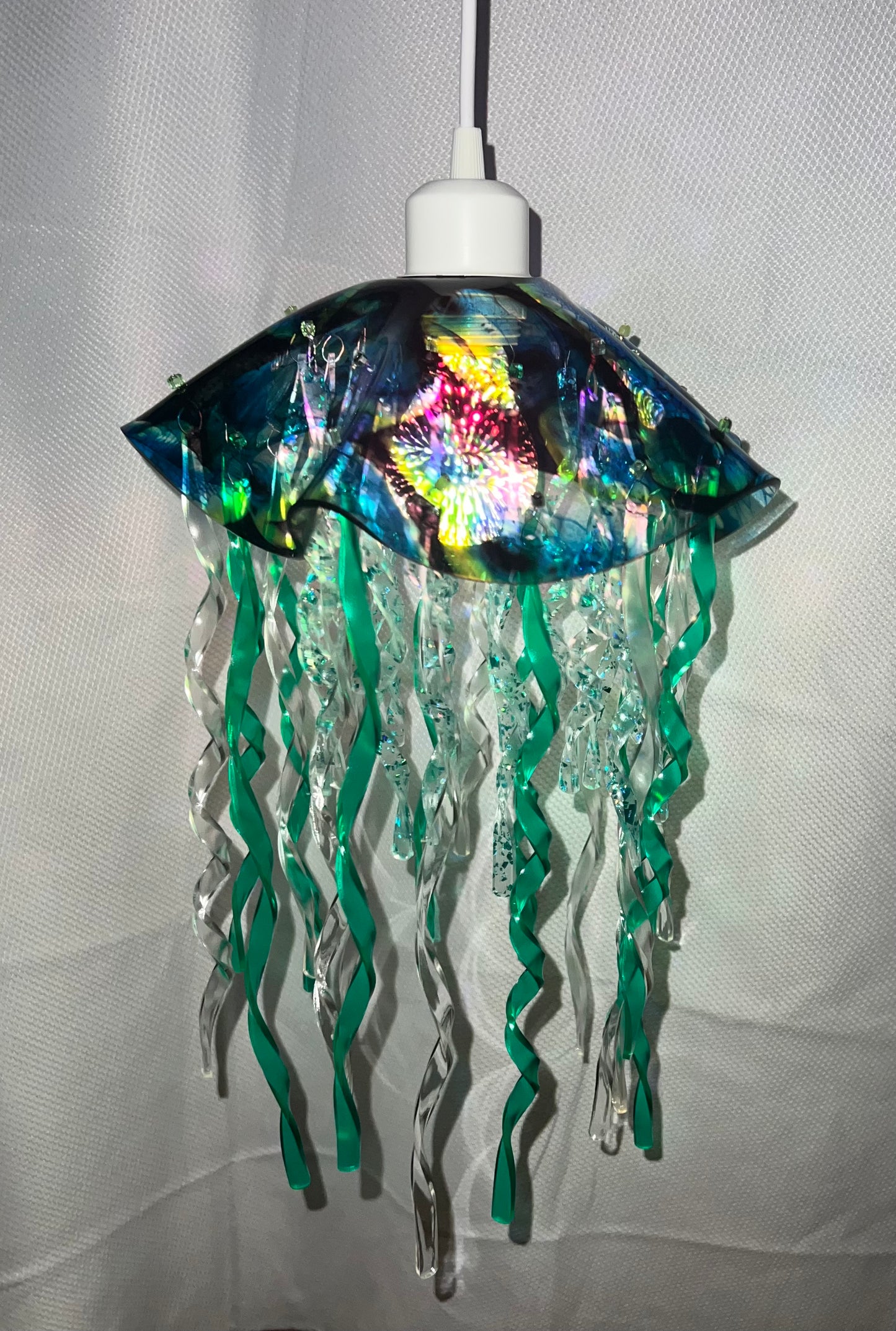 Sea Turtle Jellyfish Lamp