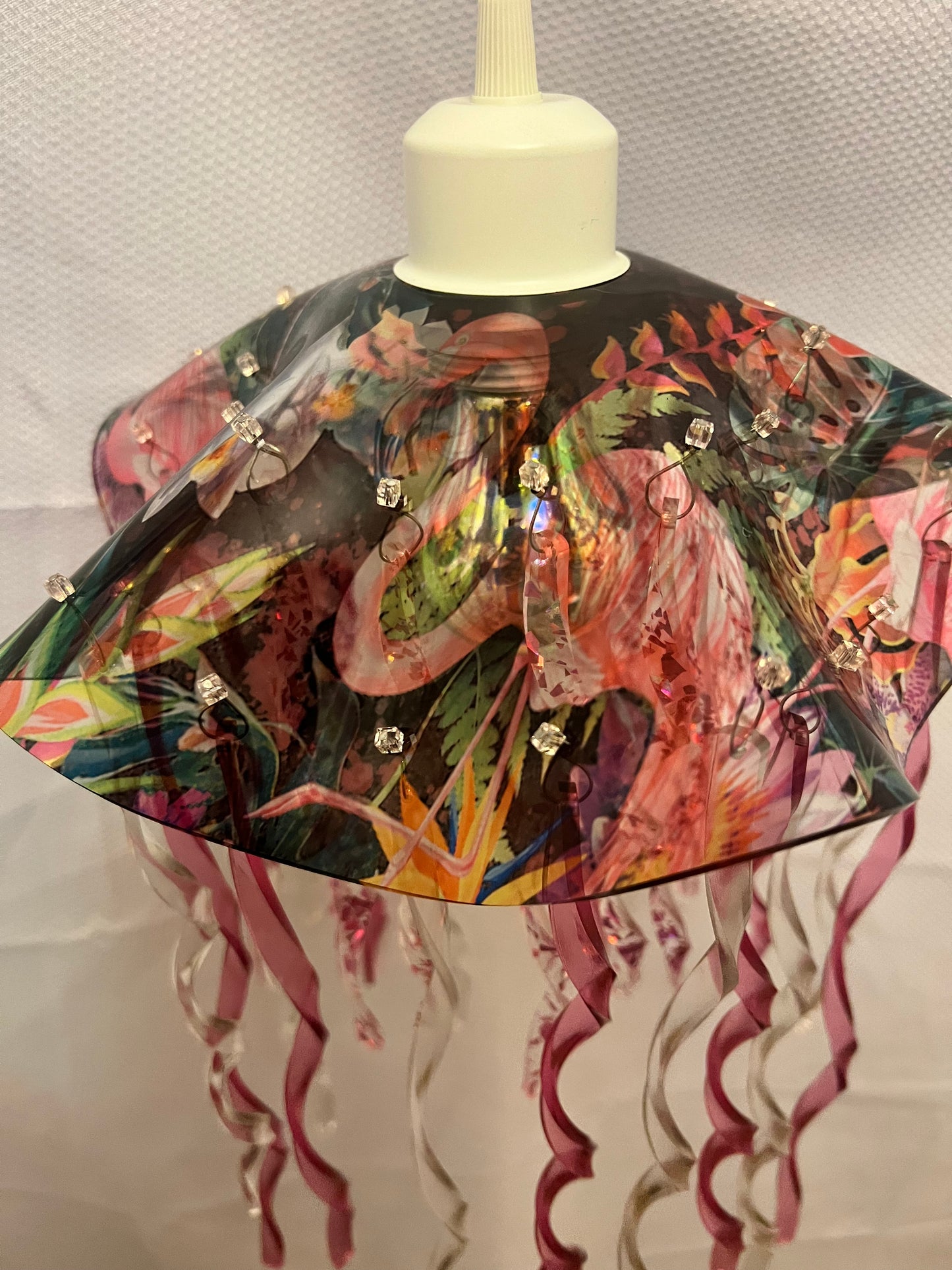Flamingo Jellyfish Lamp