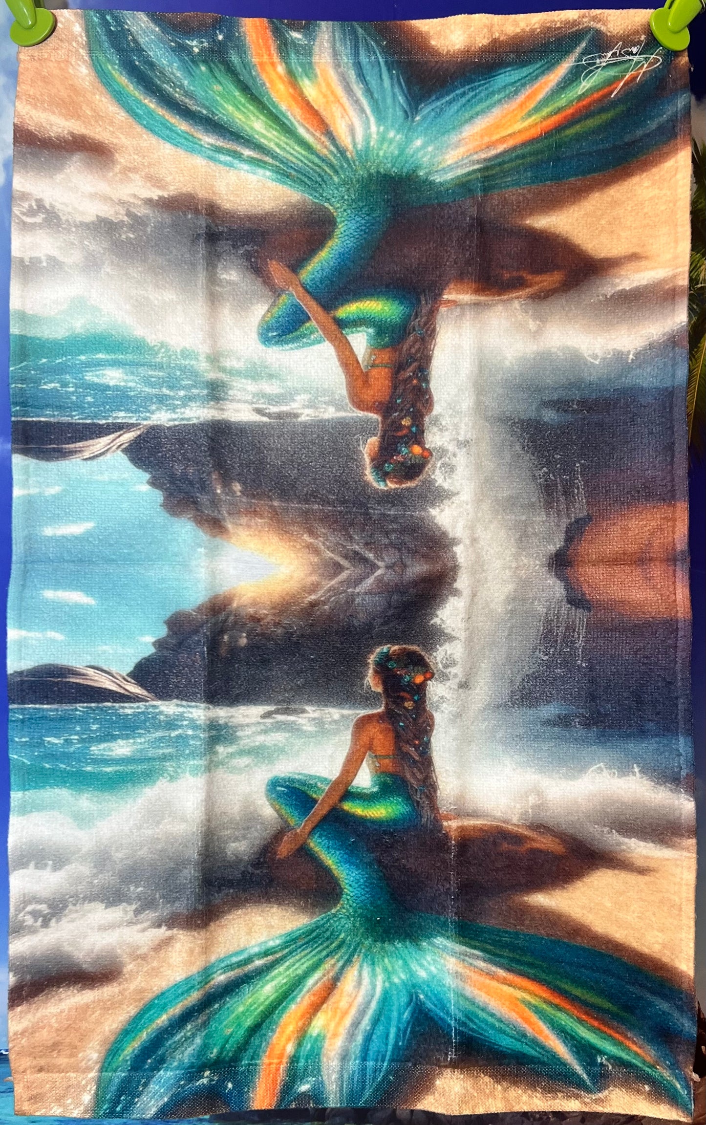Mermaid Decorative Hand Towel