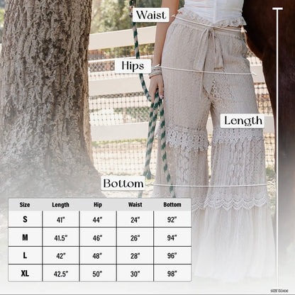 Oasis Cloud Lace Drift Pants