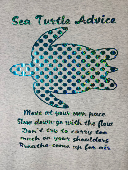 Holographic Sea Turtle T-Shirt