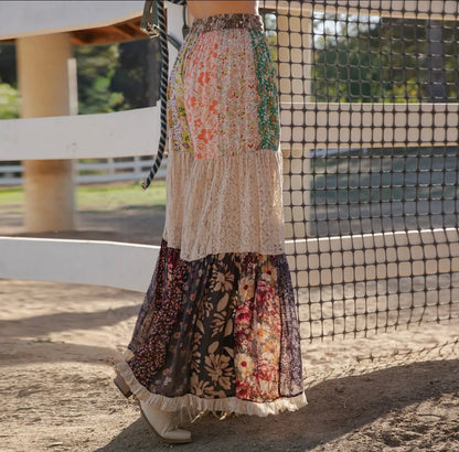 Tropical Boho Lace Pants