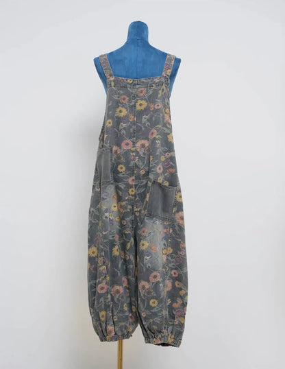 Tropical Hippie Boho Jumpsuit
