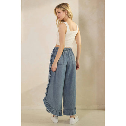 Sandy Shore Ruffle Pants