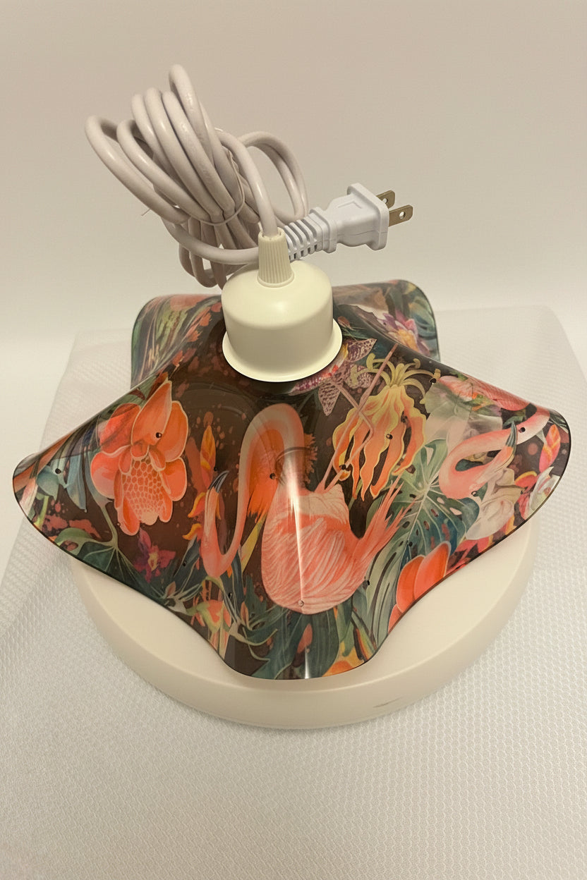 Flamingo Jellyfish Lamp