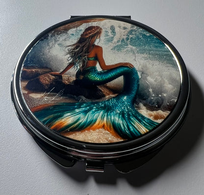 Mermaid Compact Mirror