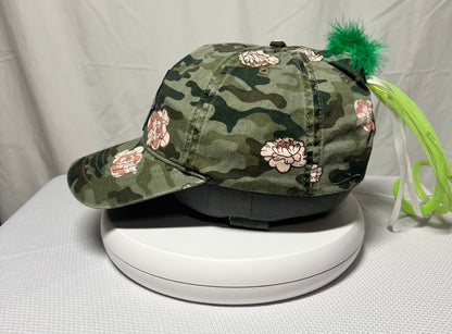 Flamingo Star Leather Patch Hat