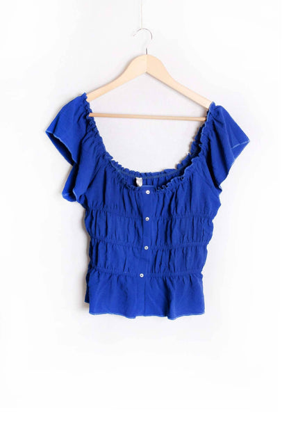 Island Breeze Off-Shoulder Crop Top