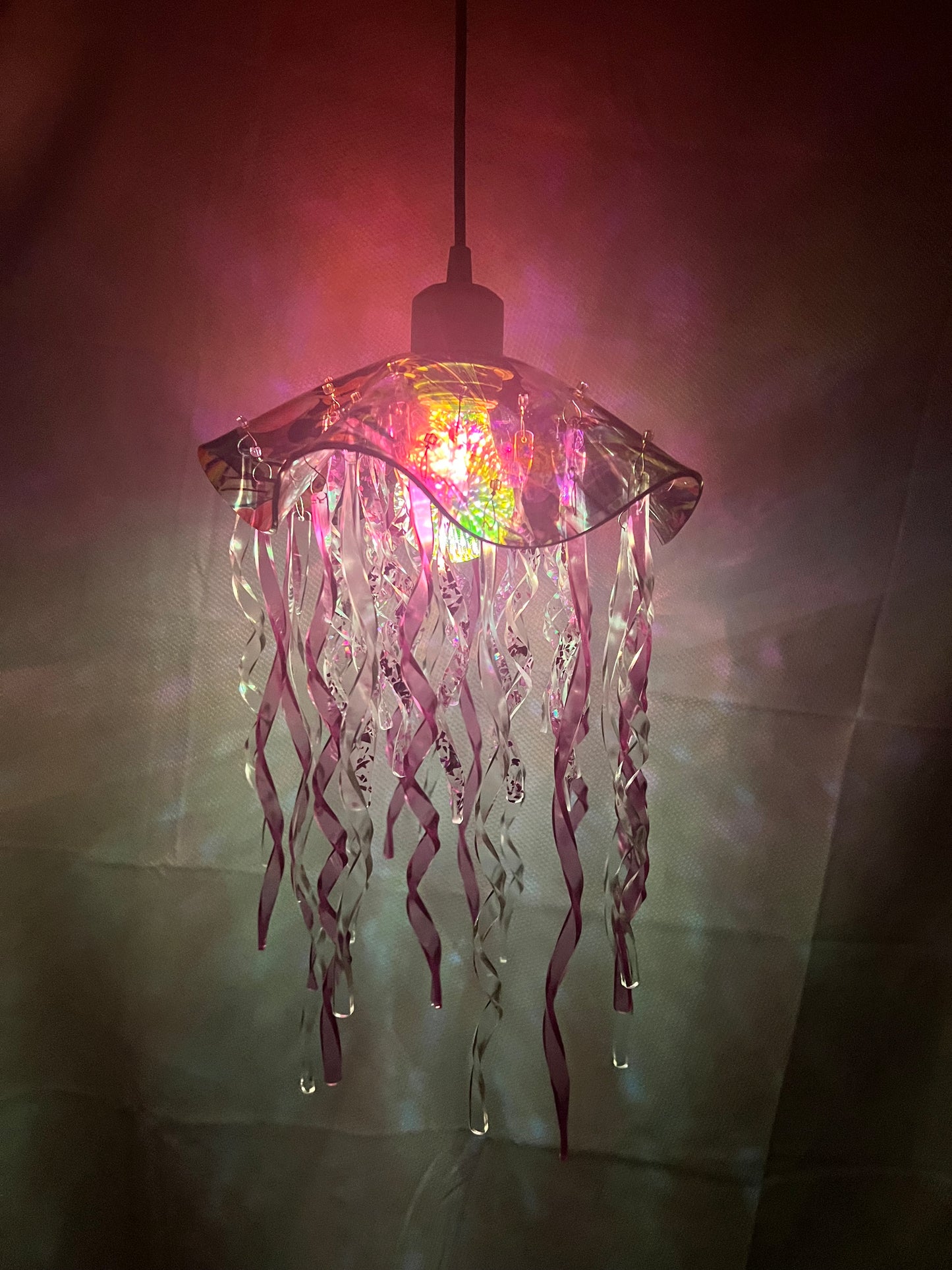 Flamingo Jellyfish Lamp