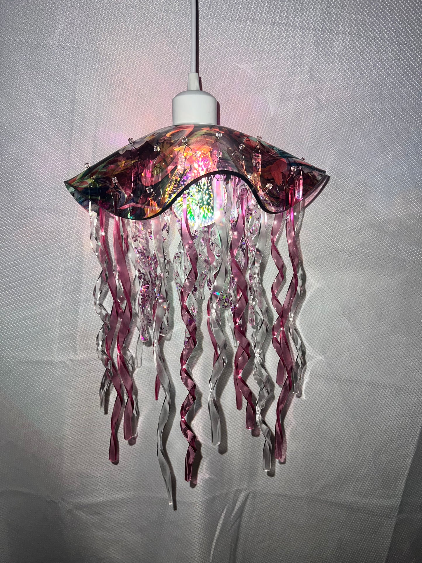 Flamingo Jellyfish Lamp