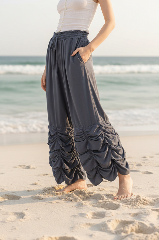 Paradise Ruche Pants