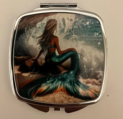 Mermaid Compact Mirror