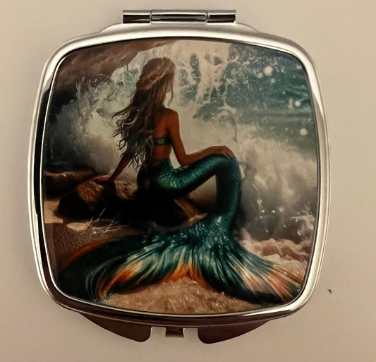 Mermaid Compact Mirror