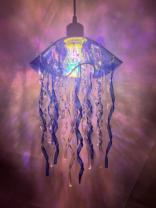 Blue Ocean Jellyfish Lamp