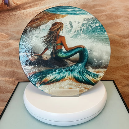Mermaid Glass Counter Saver