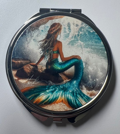 Mermaid Compact Mirror