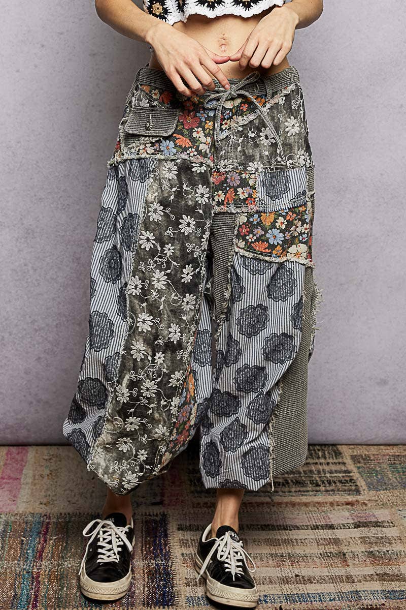 Tropical Coastal Jogger Pants