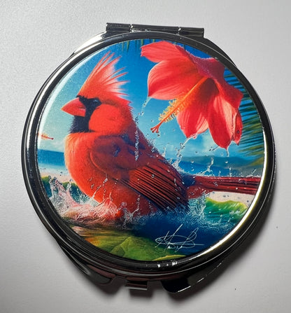 Cardinal Compact Mirror