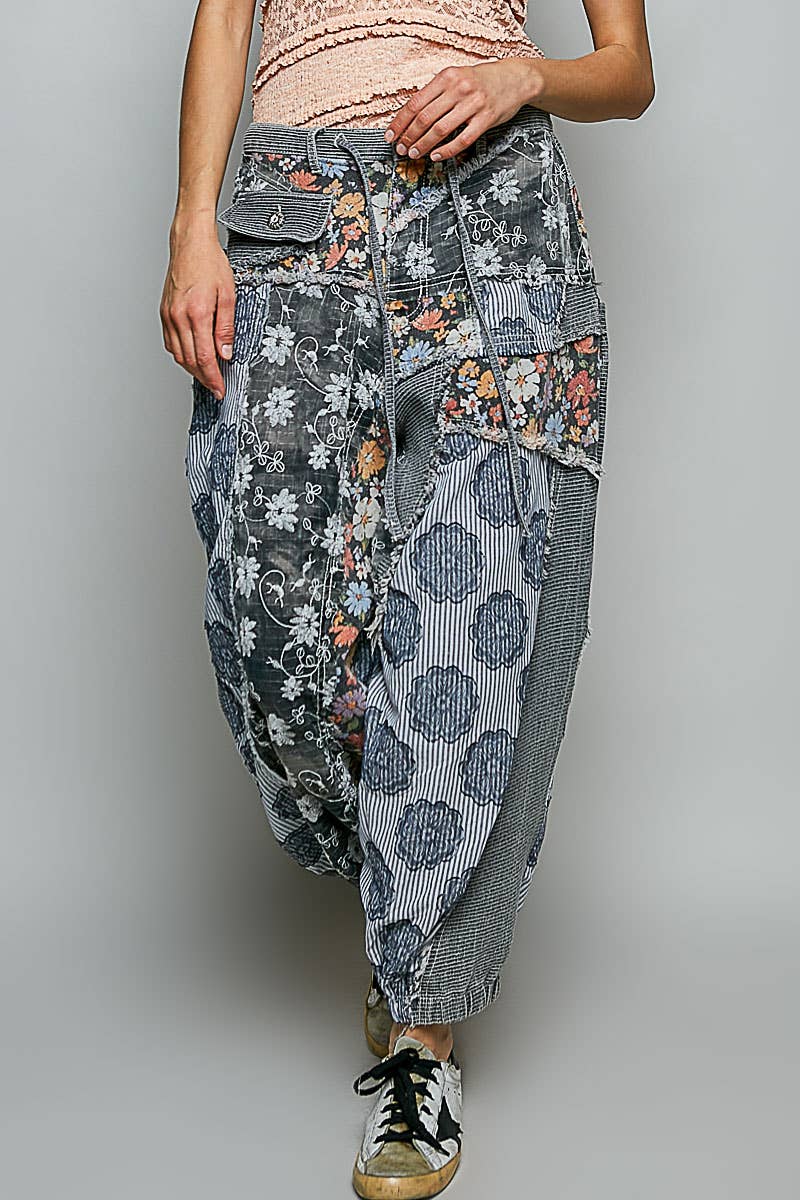 Tropical Coastal Jogger Pants