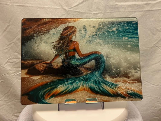 Mermaid Glass Counter Saver