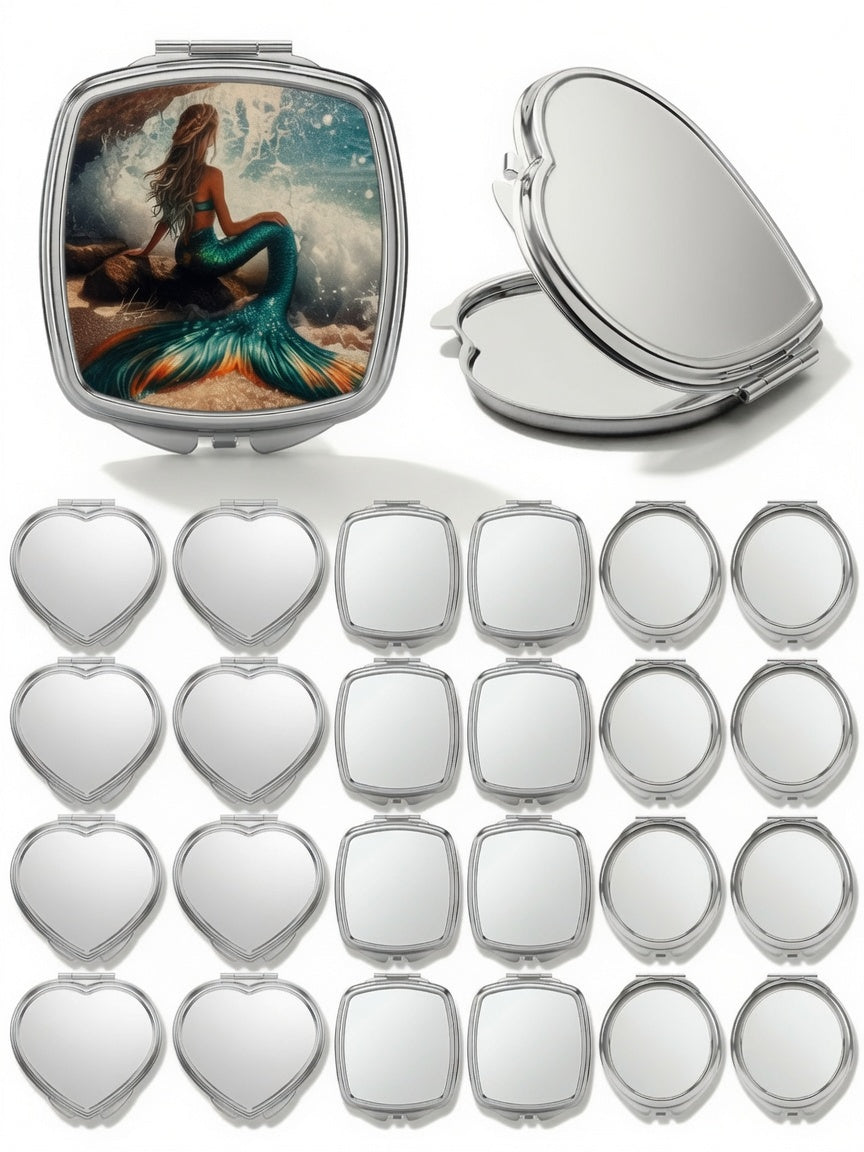 Mermaid Compact Mirror