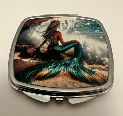 Mermaid Compact Mirror