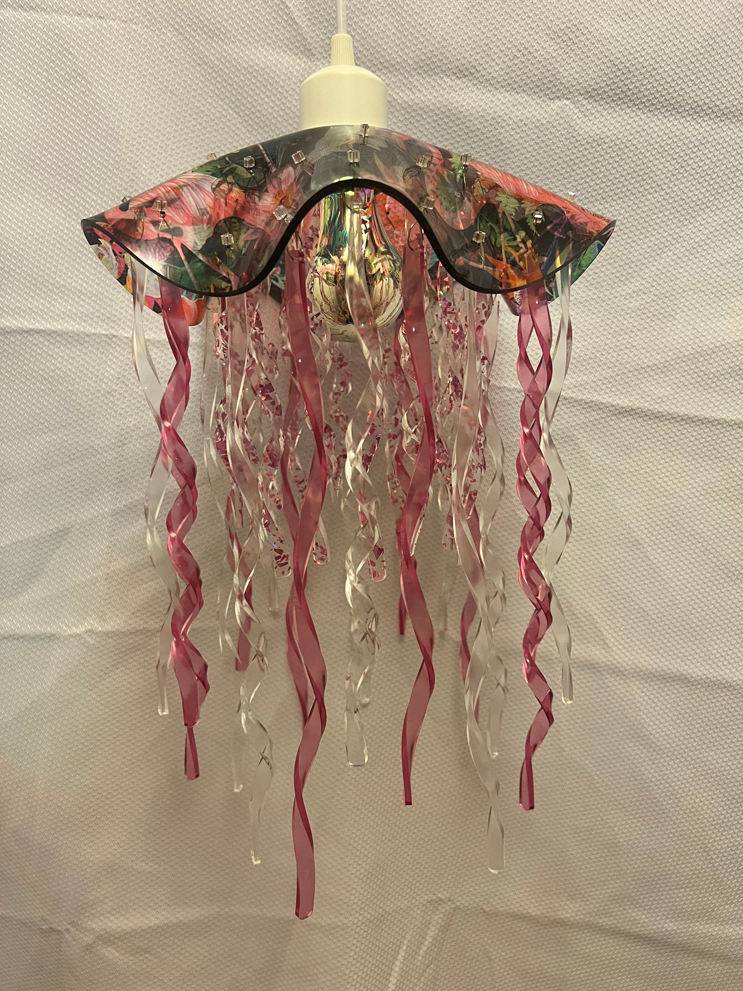 Flamingo Jellyfish Lamp