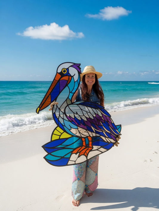 40”x35” Pelican Mirrored Acrylic