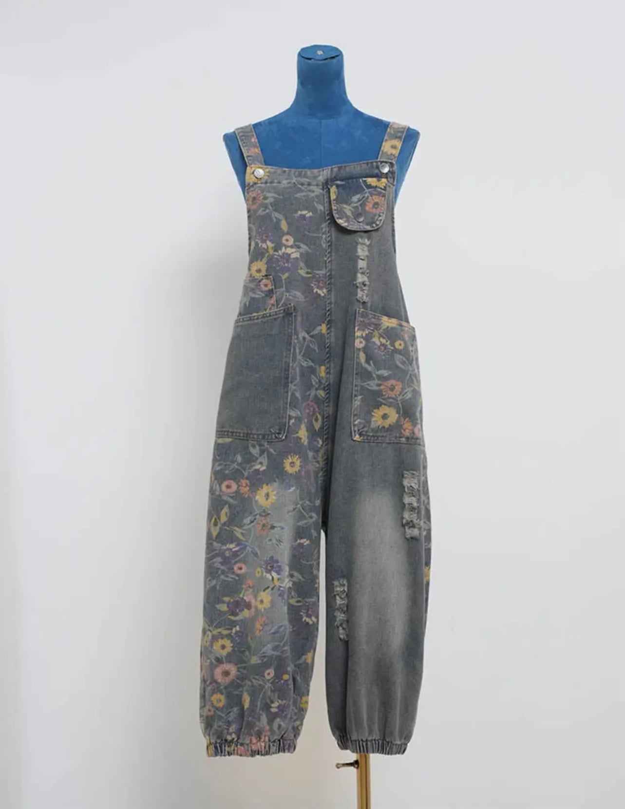 Tropical Hippie Boho Jumpsuit