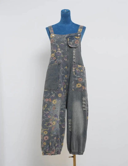 Tropical Hippie Boho Jumpsuit