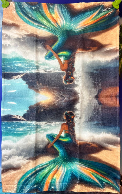 Mermaid Decorative Hand Towel