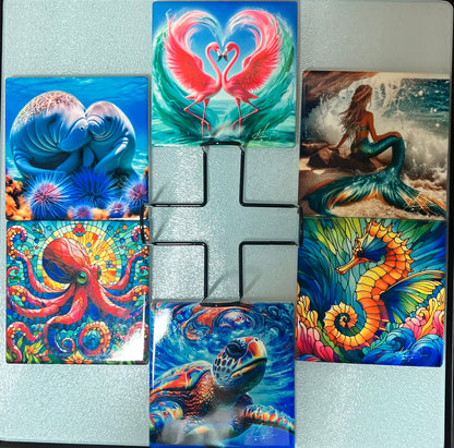 Seaside Sips Coaster Set