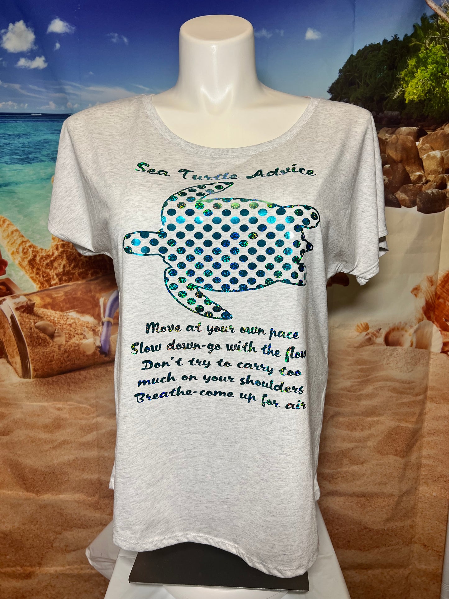 Holographic Sea Turtle T-Shirt