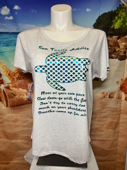 Holographic Sea Turtle T-Shirt