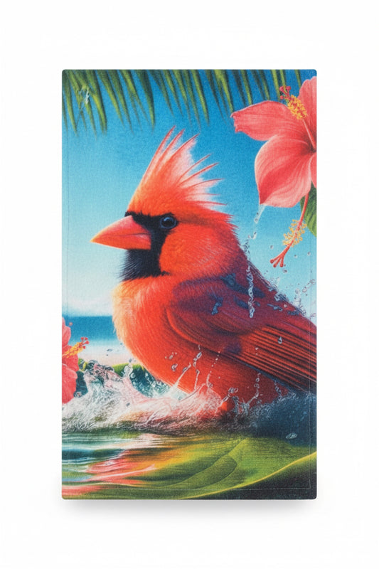 Cardinal Decorative Hand Towel