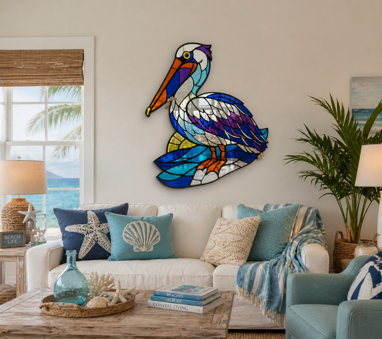 40”x35” Pelican Mirrored Acrylic
