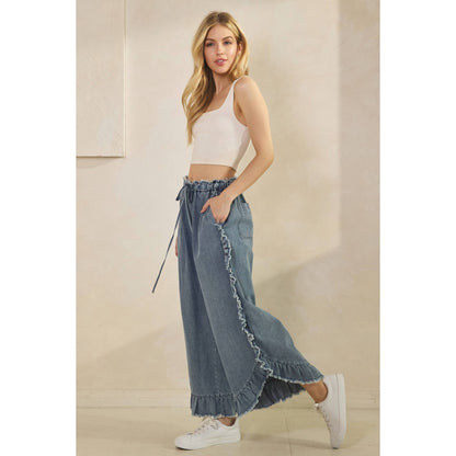 Sandy Shore Ruffle Pants