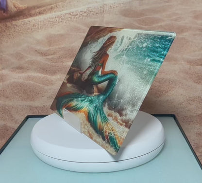 Mermaid Glass Counter Saver