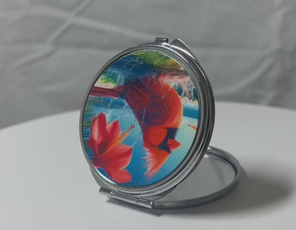 Cardinal Compact Mirror