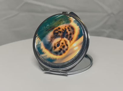Baby Sandpiper Compact Mirror