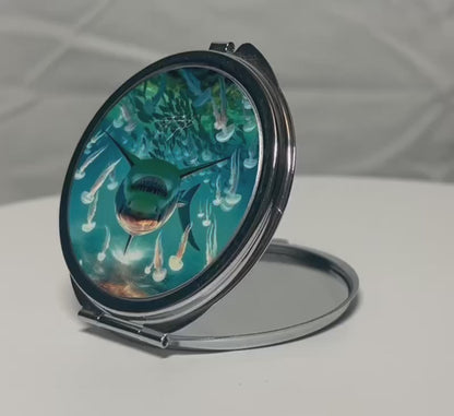 White Shark Compact Mirror