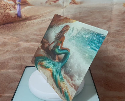 Mermaid Glass Counter Saver