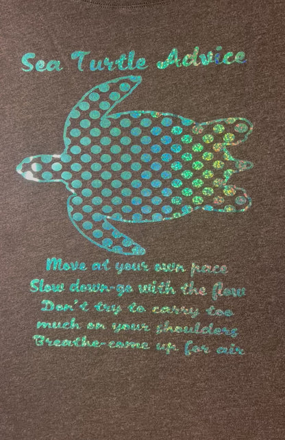 Holographic Sea Turtle T-Shirt