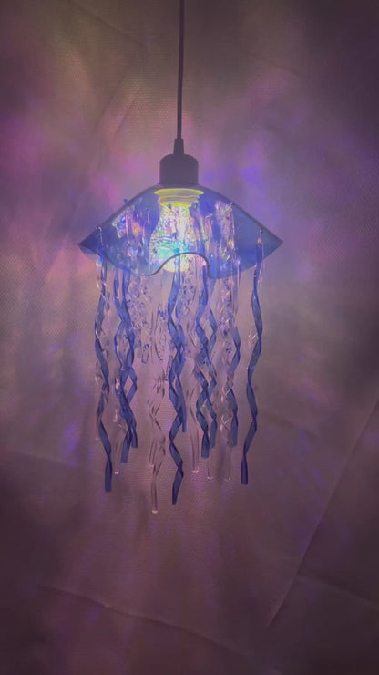 Blue Ocean Jellyfish Lamp